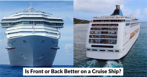 Is the Back of a Cruise Ship Bad? And Why Do Seagulls Always Know Where the Buffet Is?